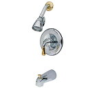 【中古】【未使用・未開封品】Kingston Brass KB1634T Trim Only for Single Handle Tub & Shower Faucet