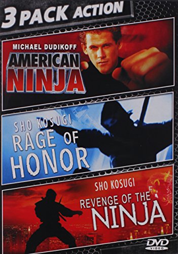 【中古】【未使用・未開封品】AMERICAN NINJA & RAGE OF HONOR & REVENGE OF NINJA