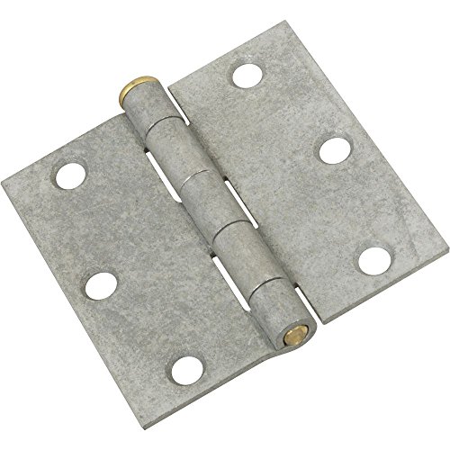 【中古】【未使用・未開封品】Nationalハードウェアn208???835?V504取り外し可能ピンBroadヒンジで亜鉛メッキ、2パック