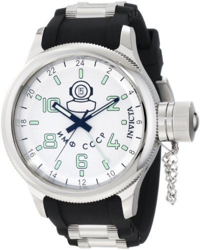 š̤ۡѡ̤ʡ[]Invicta ӻ Signature GMT White Dial Black Polyu...