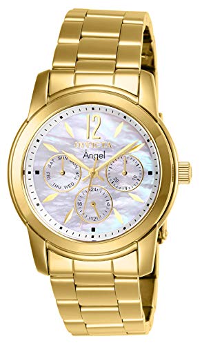 【中古】【未使用・未開封品】Invicta Women's 0465 Angel Collection 18k Gold-Plated Stainless Steel Watch