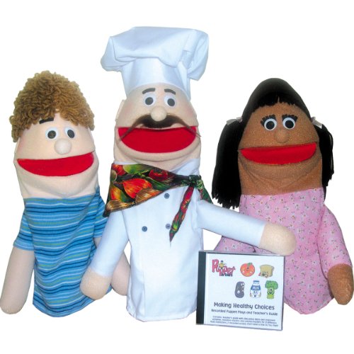 š̤ۡѡ̤ʡGet Ready 503 Making Healthy Choices Puppet Set