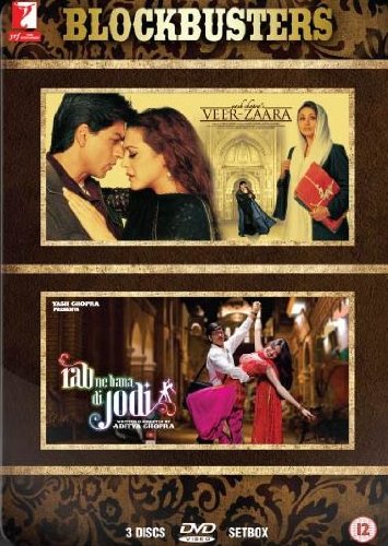 yÁzygpEJizBlockbusters- Veer-Zaara and Rab Ne Bana Di Jodi (2 Classic Romantic Hindi Movies / Indian Cinema / Bollywood Film DVD