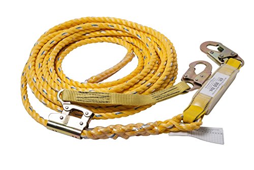 【中古】【未使用・未開封品】Guardian Fall Protection 01325 VLA-130 Poly Steel Vertical Lifeline Assembly, 130-Foot by Guardian Fall Protection