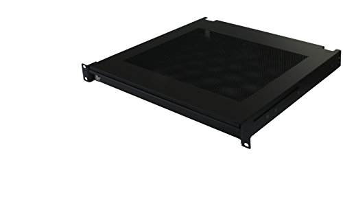 Penn Elcom EX-6301B 19 Rack Mountable Vented Laptop/Tablet Drawer with Foam Wrist-Pad Support, Key Lock and Rear Cable Access by Penn E