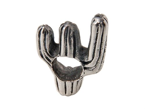 【中古】【未使用・未開封品】Zable Sterling Silver Cactusビーズ/チャーム