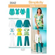 【中古】【未使用・未開封品】SIMPLICITY MISSES WOMEN'S SCRUB PANTS,-20W - 28W (並行輸入品)