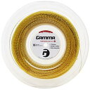 【中古】【未使用・未開封品】(16g, Gold) - Gamma Sports Synthetic Gut Tennis String Reel, 220m