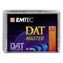 【中古】【未使用・未開封品】EMTEC DAT Master 34分 DAT テープ【メーカー名】【メーカー型番】【ブランド名】EMTEC テープ 【商品説明】EMTEC DAT Master 34分 DAT テープ【注意】こちらは輸入品となります。当店では初期不良に限り、商品到着から7日間は返品を 受付けております。こちらは当店海外ショップで一般の方から買取した未使用・未開封品です。買取した為、中古扱いとしております。他モールとの併売品の為、完売の際はご連絡致しますのでご了承ください。ご注文からお届けまで1、ご注文⇒ご注文は24時間受け付けております。2、注文確認⇒ご注文後、当店から注文確認メールを送信します。3、当店海外倉庫から当店日本倉庫を経由しお届けしますので10〜30営業日程度でのお届けとなります。4、入金確認⇒前払い決済をご選択の場合、ご入金確認後、配送手配を致します。5、出荷⇒配送準備が整い次第、出荷致します。配送業者、追跡番号等の詳細をメール送信致します。6、到着⇒出荷後、1〜3日後に商品が到着します。　※離島、北海道、九州、沖縄は遅れる場合がございます。予めご了承下さい。お電話でのお問合せは少人数で運営の為受け付けておりませんので、メールにてお問合せお願い致します。営業時間　月〜金　10:00〜17:00お客様都合によるご注文後のキャンセル・返品はお受けしておりませんのでご了承下さい。