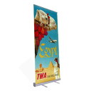 【中古】【未使用・未開封品】Signworldプレミアム格納式Roll Upバナースタンド33インチ