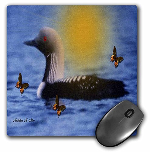 【中古】【未使用・未開封品】3dRose LLC 8 x 8 x 0.25インチ Loon Butterflies マウスパッド (mp_9111_1)【メーカー名】【メーカー型番】【ブランド名】3dRose Office Products...