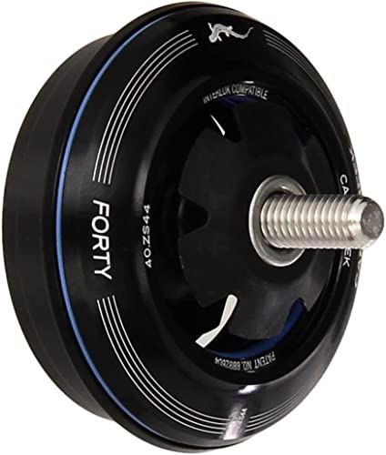Cane Creek 40-Series Zerostack Short Top for 44mm Head-Tube (1-1/8-Inch Stem Clamp Diameter), Black by Cane Creek