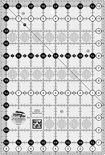 Creative Grids 8 1/2 x 12 1/2 Rectangle Quilting Ruler by Creative Grids