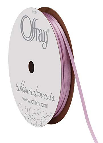【中古】【未使用・未開封品】Offray Dainty Double Face Satin Craft Ribbon, 1/8-Inch Wide by 30-Ya..