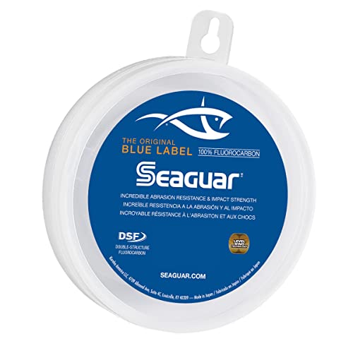 (11kg, Clear) - Seaguar Blue Label 100-Yards Fluorocarbon Leader 11kg