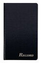 【中古】【未使用・未開封品】Adams Record Ledger、ハードバインディングテクスチャカバー、7.5 x 12.25インチ、300ページ無酸ページ、...