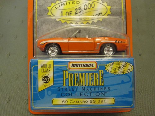 69 camaro SS 396 Matchbox Premiere Series 20 Street Machines Collection by Matchbox Toys