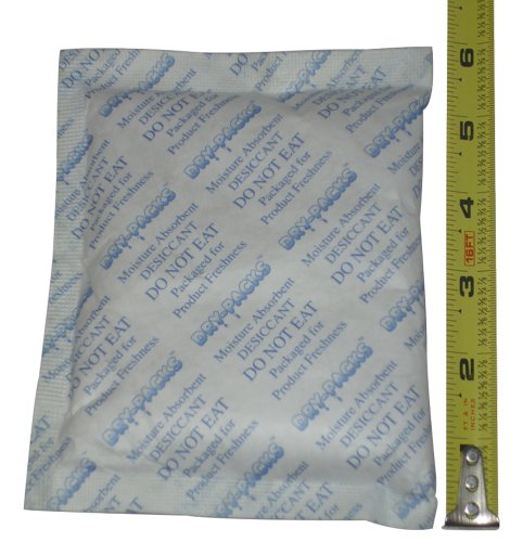 【中古】【未使用・未開封品】Dry-Packs 112g 4パック シリカゲル乾燥剤パケット 5 x 3.25インチ