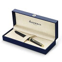 【中古】【未使用 未開封品】Waterman Hemisphere Gift Box includes Medium Nib Gold Trim Fountain Pen - Matt Black 万年筆 (並行輸入品)