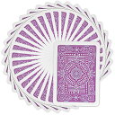 【中古】【未使用 未開封品】(Purple) - Modiano Texas Poker Hold 039 em 100 Plastic Playing Cards, Jumbo Index, Poker Wide Size