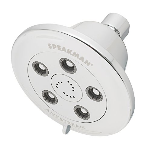 【中古】【未使用・未開封品】Speakman S-3011-E2 Alexandria Anystream High Pressure Adjustable Low Flow Shower Head, Polished Chrome by Speakman
