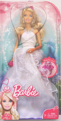 【中古】【未使用・未開封品】Barbie Princess Bride Wedding Dress Doll
