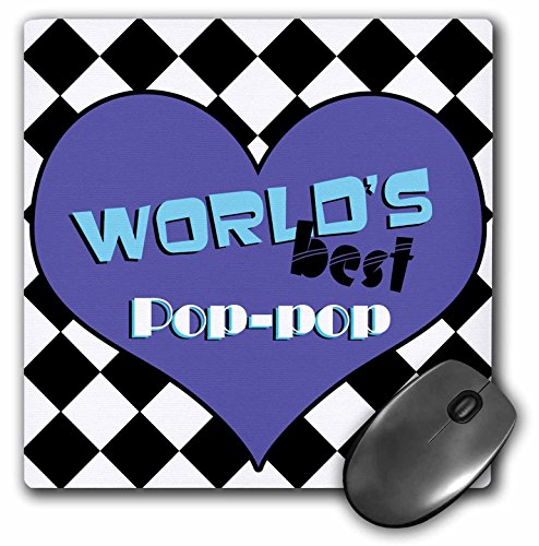【中古】【未使用・未開封品】3drose LLC 8?x 8?x 0.25インチWorlds Best Poppopマウスパッド(MP 10850..