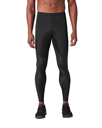 CW-X Stabilyx Collant de course ? pied pour homme Large noir - Noir