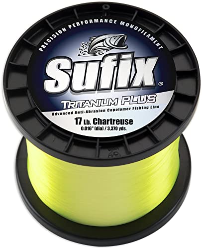 【中古】【未使用・未開封品】(サフィックス) Sufix釣り糸 Tritanium Plus 1ポンド巻き