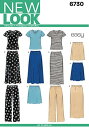 yÁzygpEJizNew Look Sewing Pattern 6730 Misses Separates, Size A (S-M-L-XL) by Simplicity Creative Group Inc - Patterns