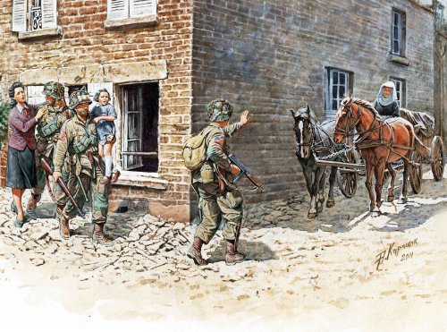 š̤ۡѡ̤ʡMasterbox 3578 France 1944 1:35 Plastic Kit