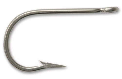 楽天AJIMURA-SHOP【中古】【未使用・未開封品】（[Size 12/0, Pack of 10], Stainless Steel） - Mustad Big Game Southern and Tuna Stainless Steel Forged Short Barb Hook