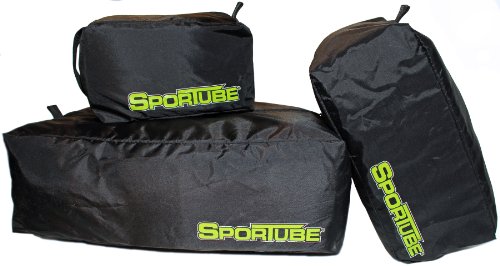 【中古】【未使用・未開封品】Sportube Ensemble de 3 sacs pour ?quipement sportif Noir