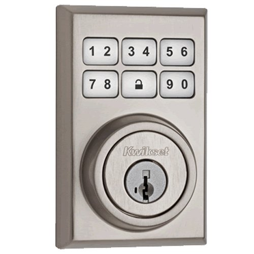 【中古】【未使用・未開封品】Kwikset デッドボルト 910CNT ZW 26 SMT Z-Waveテクノロジーのコンテンポラリースマートコード クロムめっき シルバー 910CNT ZW 15 SMT 1