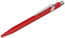 【中古】【未使用・未開封品】Caran d'Ache 849 Metal Range Ball Pen - Red with Red Cartridge ボールペン (並行輸入品)(2)