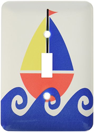 【中古】【未使用・未開封品】3drose LSP _ 15412?_ 1?Little Boy CuteブルーレッドイエローヨットSing..