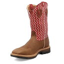 【中古】【未使用・未開封品】(11 D(M) US, Distressed) - Twisted X Mens Lite Cowboy Cherry Work ...