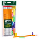 【中古】【未使用 未開封品】Dixon エコノミー鉛筆バラエティパック 14 数字2ソフト鉛筆 6 消しゴムトッパー 4 鉛筆グリップ シャープナー (44424)