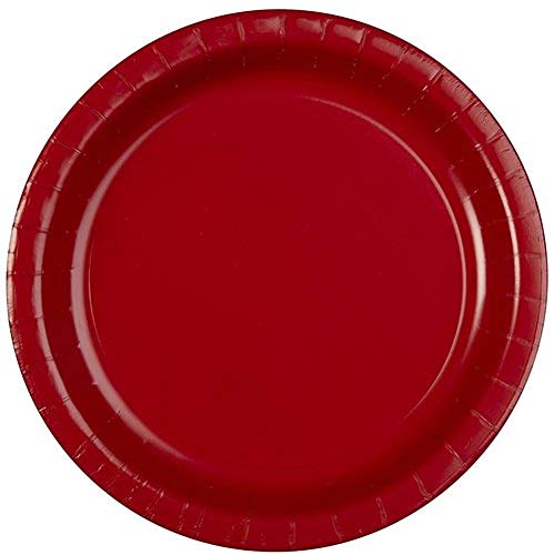 【中古】【未使用・未開封品】Red Party Plates