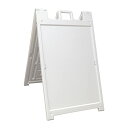 【中古】【未使用・未開封品】Plasticade (プラスティケード) 140NSBKBOXED Signicade デラックス A型フレーム 歩道 カーブ看板 持ち運び可能 折りたたみ式 両面ディスプレイ(2)