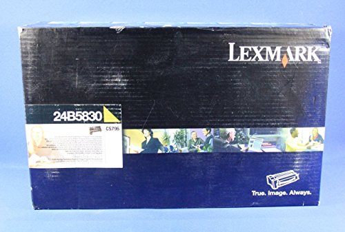 Lexmark cs796?Ylw印刷カートExtra Hiyld Ret Prog???24b5830?by Lexmark