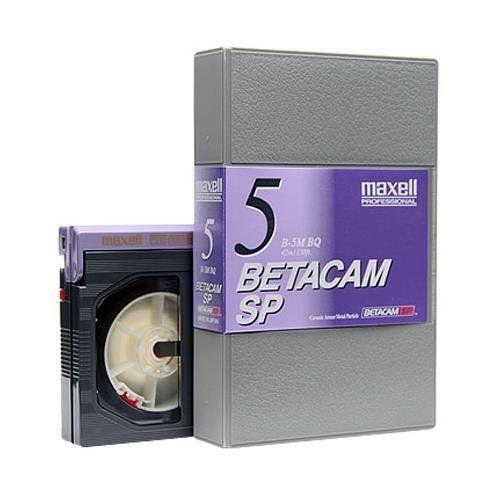 【中古】【未使用・未開封品】Maxell b-5msp Betacam SPビデオテープ、5分、小さな