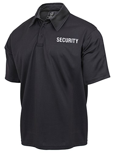 yÁzygpEJiziXRj ROTHCO@|Vc@''Security'@Moisture Wicking ''Security'' Golf Shirt@k3126E3217E3218E3219l (XL)