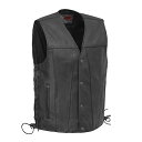 【中古】【未使用・未開封品】最初製造メンズシングルバックパネルベスト(ブラック) XXX-Large ブラック FIM618CFD5X-3X