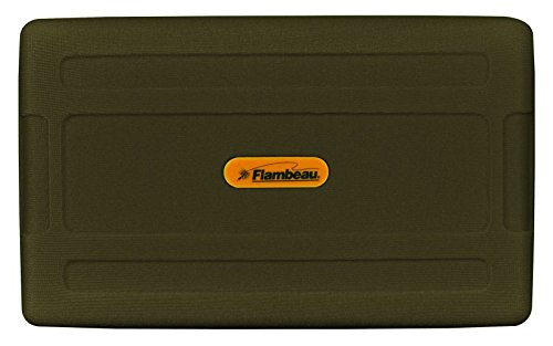 【中古】【未使用・未開封品】Flambeau Outdoors 2906F ミディアム フォーム フライボックス ポータブル フライフィッシング オーガナイザー フォームパネルとマグネット開閉