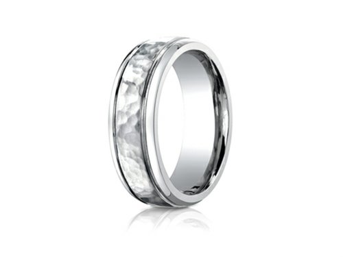 【中古】【未使用・未開封品】7?mm快適フィットhammered-finished結婚指輪/リングコバルトクロム【メーカー名】【メーカー型番】【ブランド名】Finejewelers リング 【商品説明】7?mm快適フィットhammered-...