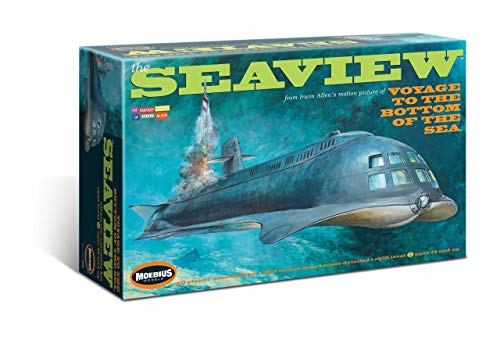 【中古】【未使用・未開封品】メビウスモデル 1/128 原子力潜水艦シービュー号 映画版 プラモデル