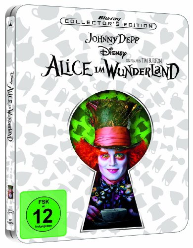 【中古】【未使用 未開封品】Alice im Wunderland - Steelbook - la - Limitierte Blu-ray Import allemand