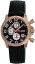 【中古】【未使用・未開封品】Equipe Hemi Men's Chronograph Strap Watch with Date, Rose Gold/Black..