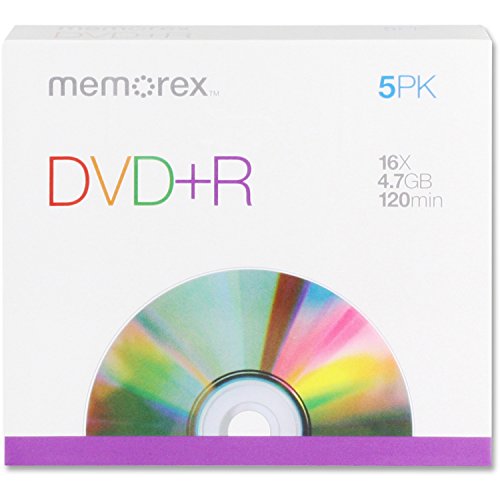 š̤ۡѡ̤ʡMemorex Dvd Plus R 4.7 GB ܥå 5ĥѥå